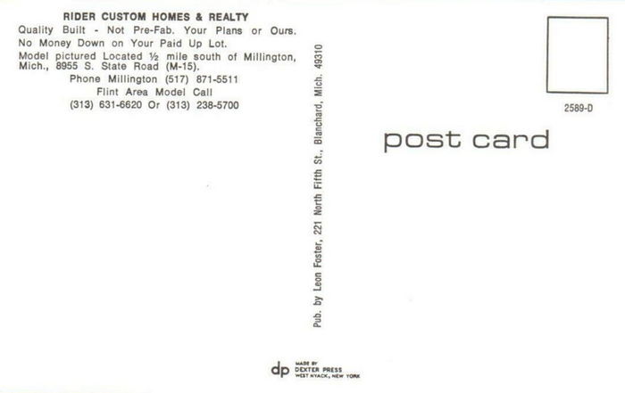 Millington - Old Postcard (newer photo)